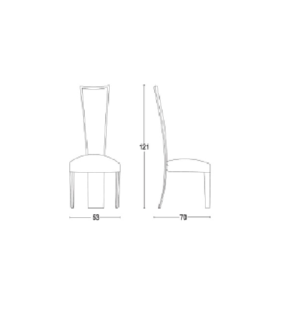 Upholstered Chair Vismara Chair