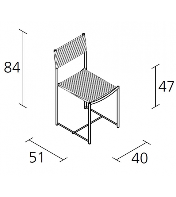 Spaghetti chair - 101