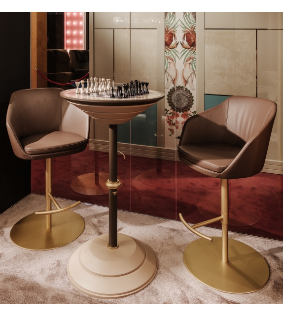 Edgar Stool Vismara Tabouret Pivotant