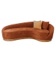 Comma-Shaped Sofa Vismara Divano