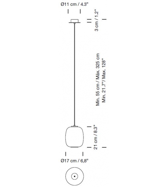 Globo Cesta Santa&Cole Pendant Lamp