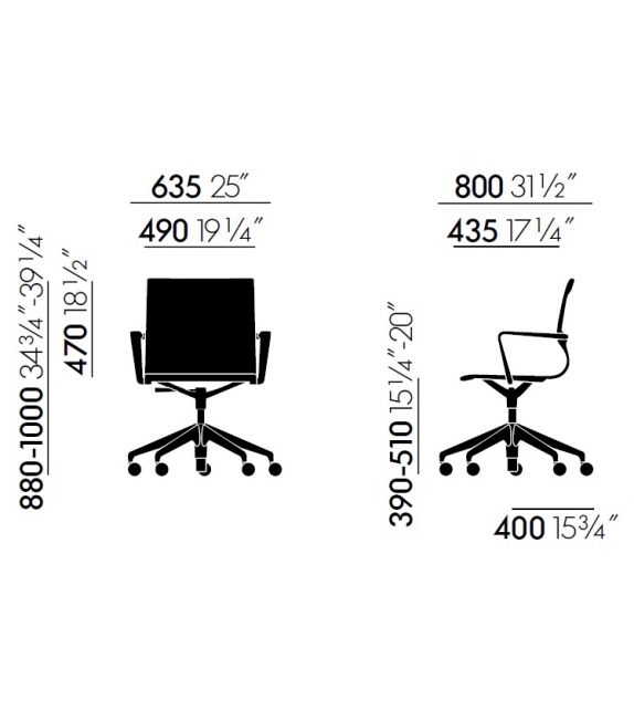 Physix Studio Vitra Chaise