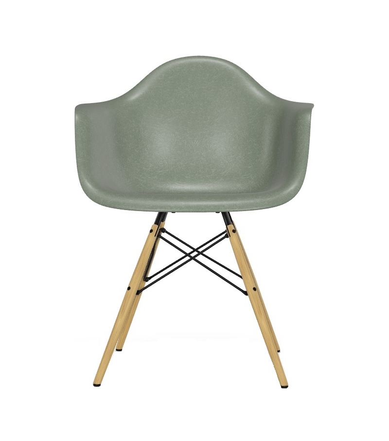 Eames Fiberglass Armchair DAR Vitra Poltrona