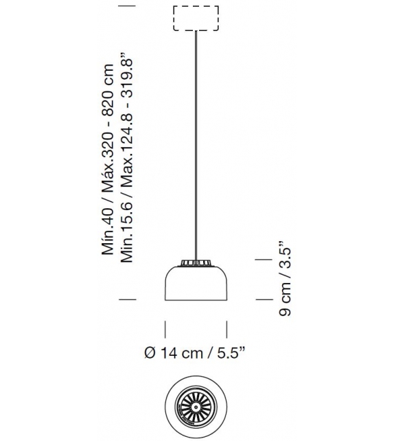 HeadHat Bowl S Santa&Cole Suspension