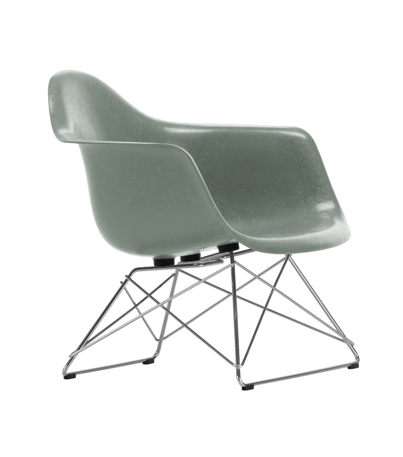 Eames Fiberglass Armchair DAR Vitra Poltrona