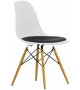 Eames Plastic Armchair LAR Vitra Sessel mit Kissen