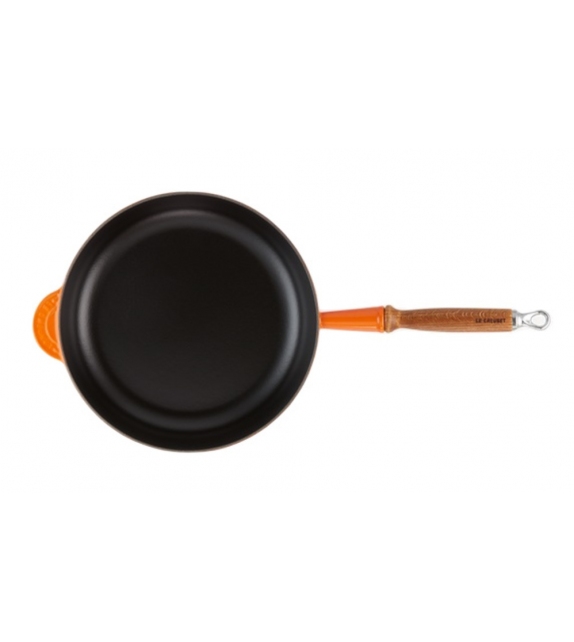 Padella Alta con Manico Legno 28 Le Creuset Cooking Pan