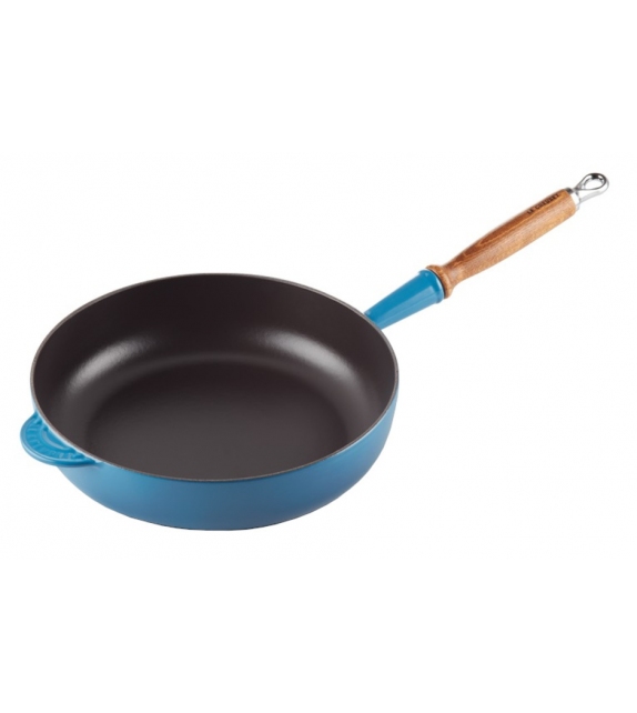 Padella Alta con Manico Legno 28 Le Creuset Cooking Pan