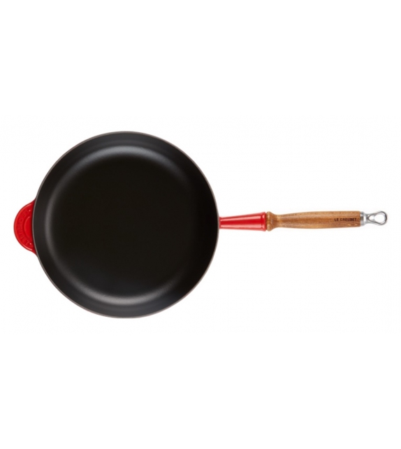 Padella Alta con Manico Legno 28 Le Creuset Cooking Pan