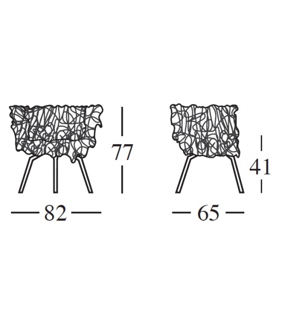 Ready for shipping - Vermelha Edra Armchair