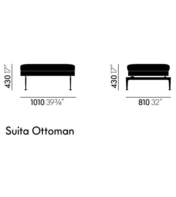 Daybed Suita Capitonné Vitra