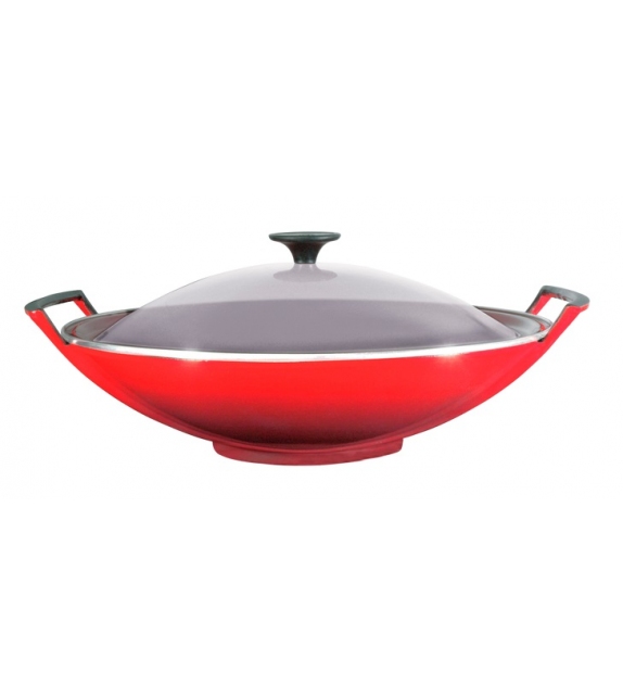Wok con Coperchio in Vetro 36 Le Creuset Casserole