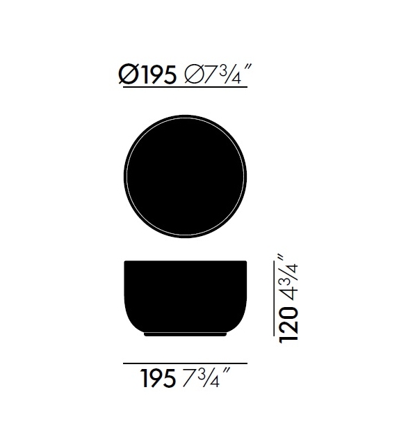 Herringbone Vessels Vitra Ciotola