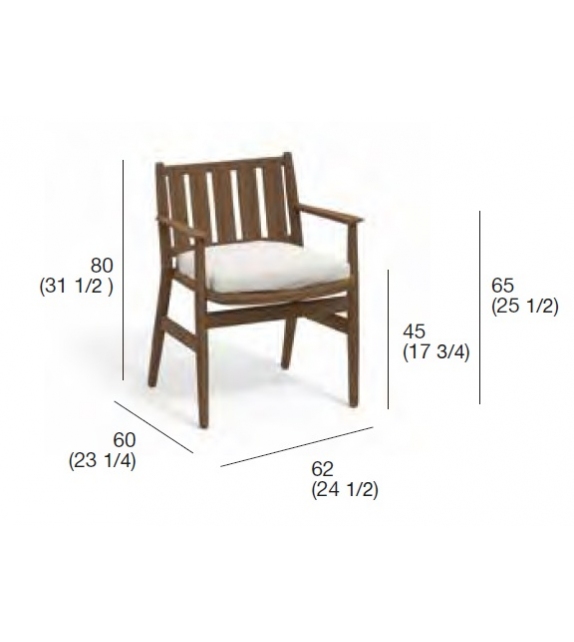 Levante Roda Fauteuil