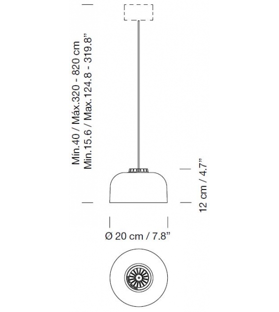 HeadHat Bowl L Santa&Cole Suspension