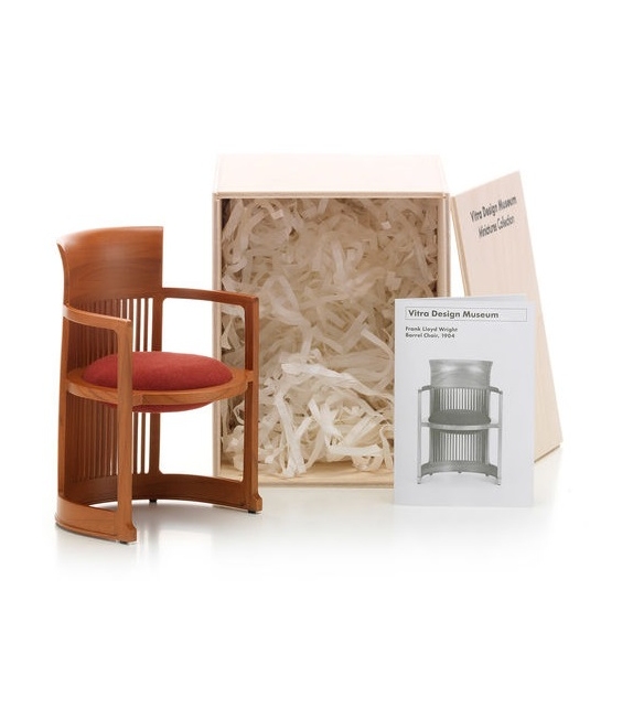 Barrel chair miniature, Frank Lloyd Wright