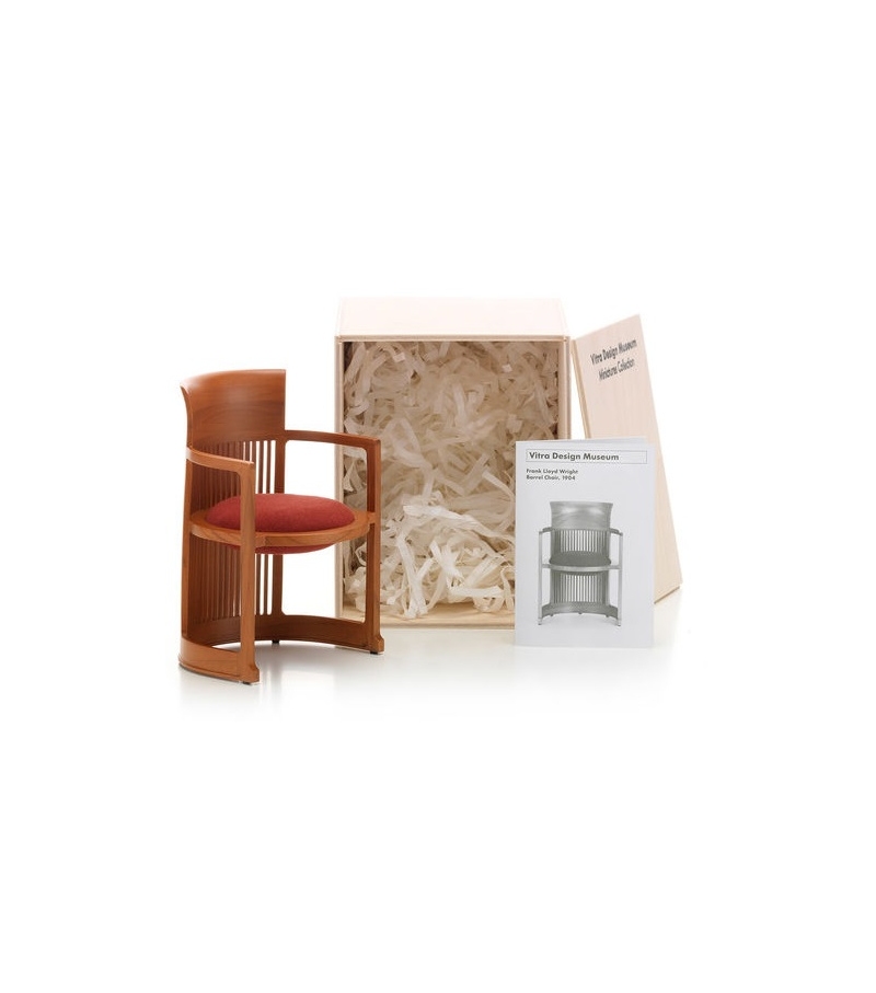 Barrel chair miniature, Frank Lloyd Wright