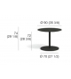 Button Roda Table