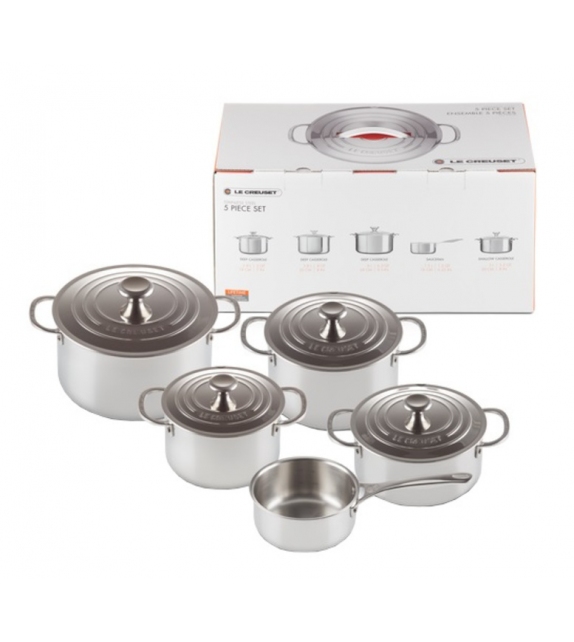 Batteria 5 Casseruole Le Creuset Cazuela