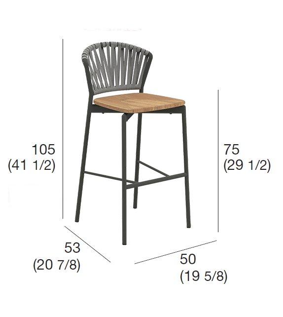 Piper 150 Roda Stool