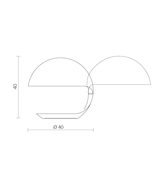 Cobra Martinelli Luce Tischlampe
