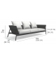 Roda Piper Sofa