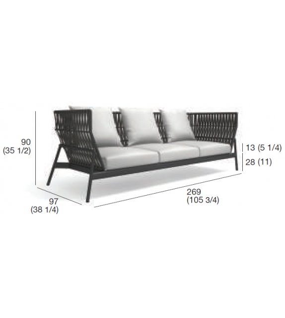 Piper Belt Roda Sofa