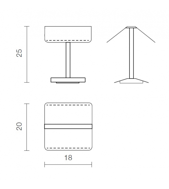 Segnalibro Martinelli Luce Lampe de Table