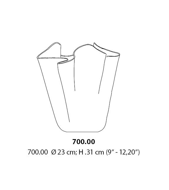 Fazzoletto 700.00 Venini Vaso