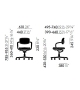 Allstar Vitra Silla Giratoria
