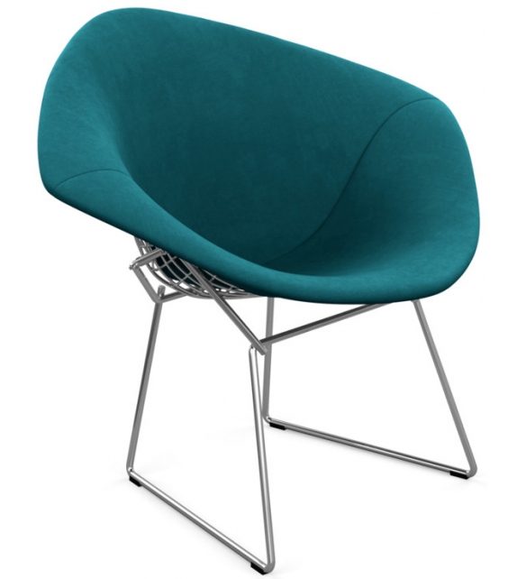 Bertoia poltroncina interamente rivestita