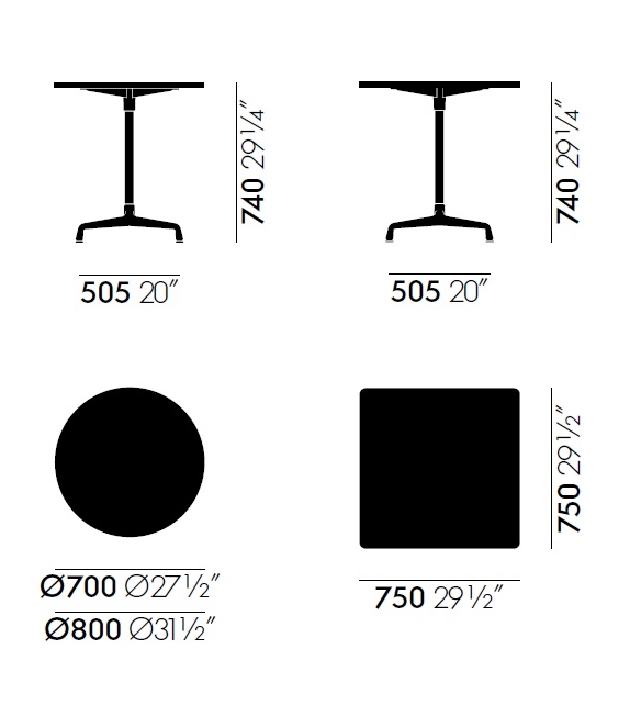 Eames Contract Vitra Table