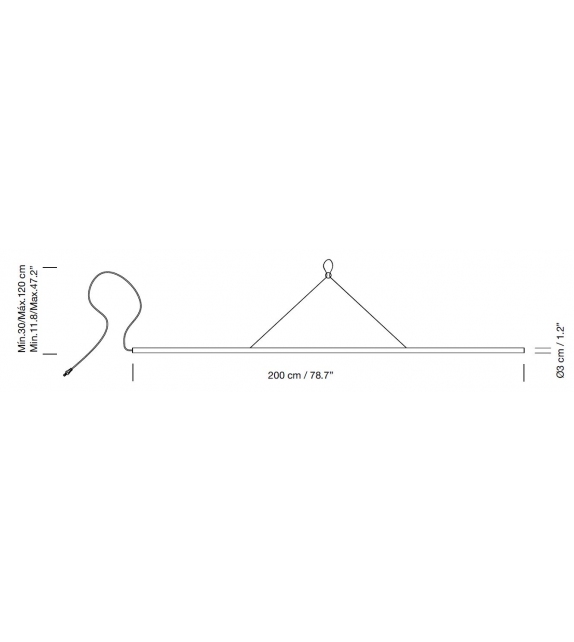 La Colilla Santa&Cole Hängeleuchte