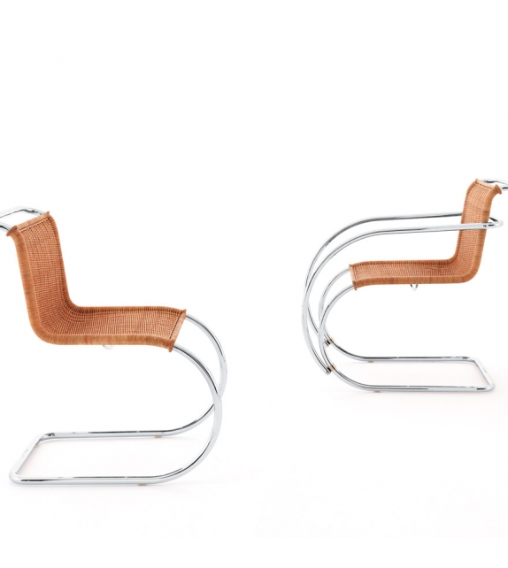 MR Rattan Knoll Chaise