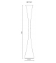 Biconica Martinelli Luce Floor Lamp