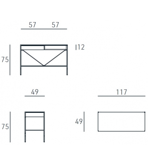 Era Living Divani Desk