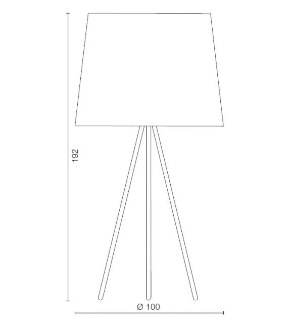 Eva XG Martinelli Luce Lampadaire