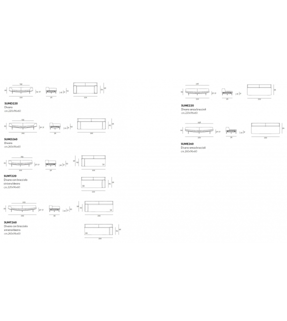 Sumo Living Divani Sofa