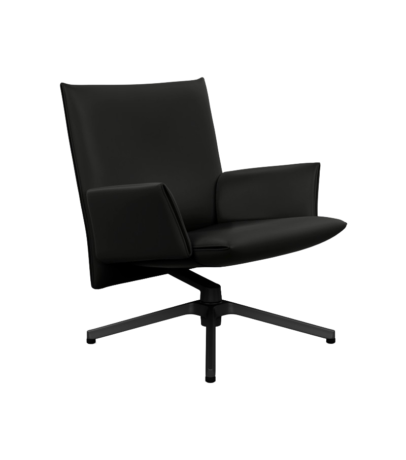 Pilot Chair Niedrigen Sessel mit Armlehnen Knoll