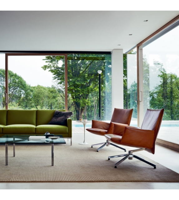 Pilot Chair Niedrigen Sessel mit Armlehnen Knoll