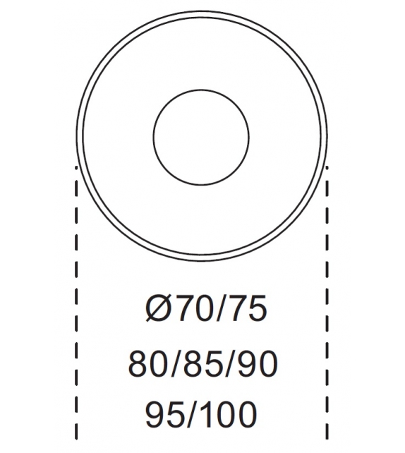 Lazy Susan Gallotti&Radice Drehbare Platte
