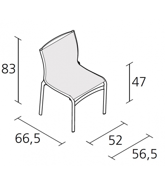 Frame XL- 458 Alias Stuhl