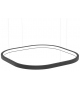 Loop Quadrata Martinelli Luce Suspension Lamp