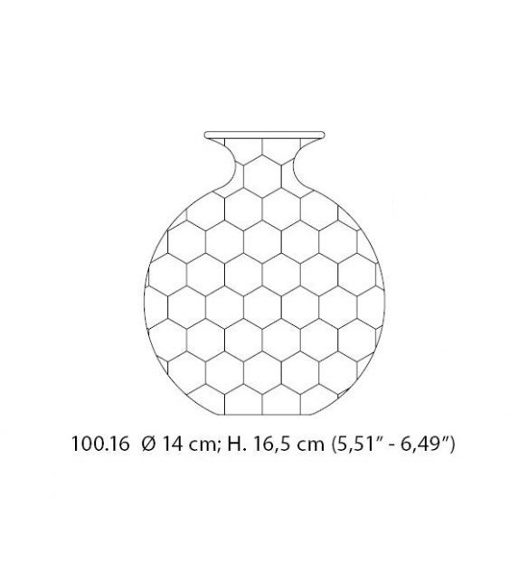Versandfertig - Monofiore Balloton 100.16  Venini Vase