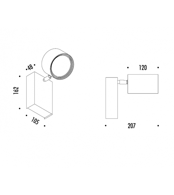 Spot Davide Groppi Wall Lamp