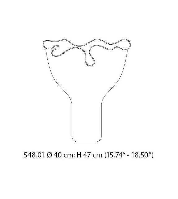 Prêt pour l'expédition - Kukinto Venini Vase