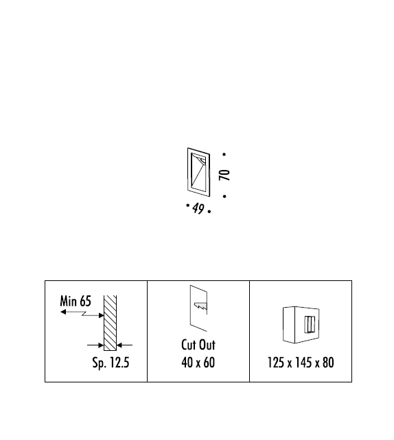 Quad  Davide Groppi Lampada da Soffitto