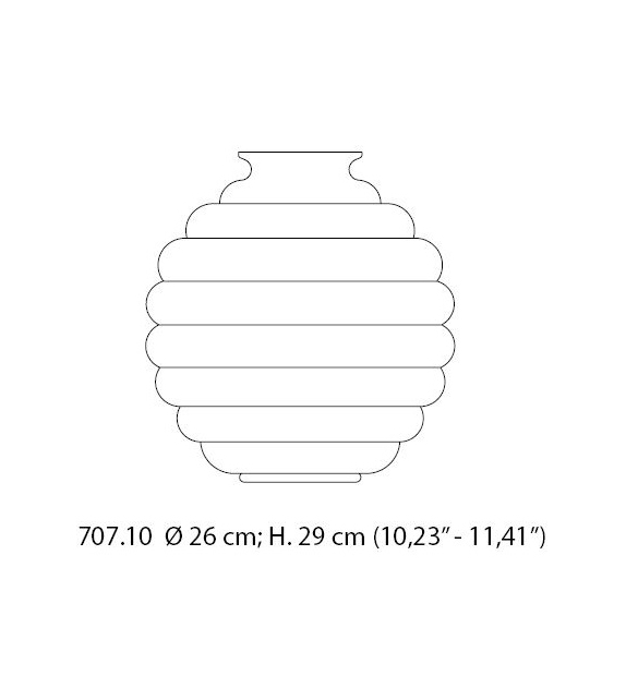 Dèco 707.10 Venini Vase