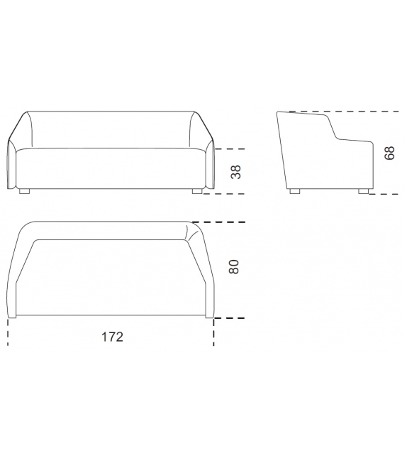First Sofá Gallotti&Radice