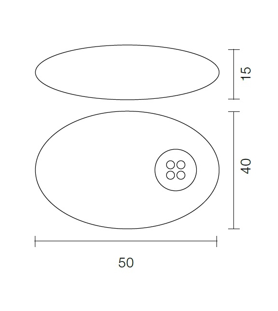 Glouglou Pol Cordless Martinelli Luce Lampada D'Appoggio